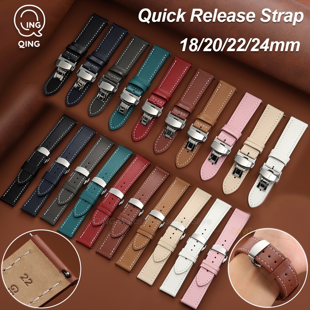 Smartwatch Vintage Watches For Women - 18mm, 20mm, 22mm, 24mm 빈티지 가죽