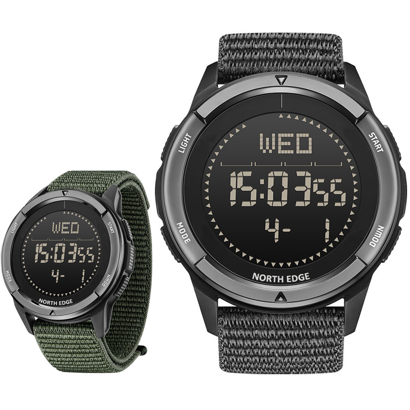 남성용 디지털 시계 스포츠 초경량 야외용 나침반 보수계 - Altimeter Compass Watch 리뷰 및 가격