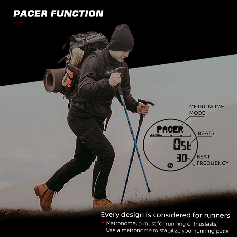 남성용 디지털 시계 스포츠 초경량 야외용 나침반 보수계 - Altimeter Compass Watch 리뷰 및 가격
