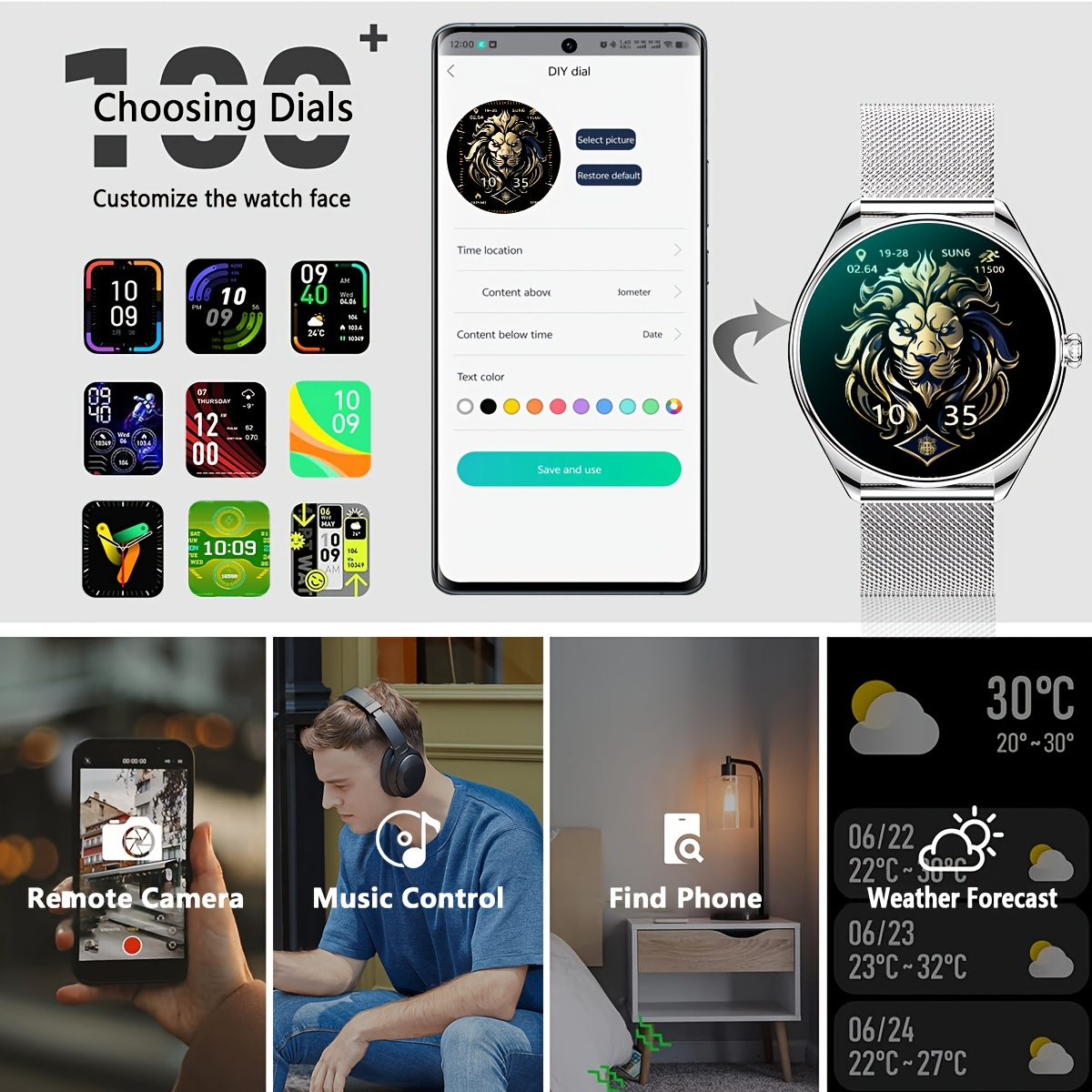 2026 새로운 초박형 스마트 워치 남성용 1.43인치 - Watches Ladies Smartwatch 리뷰 및 가격