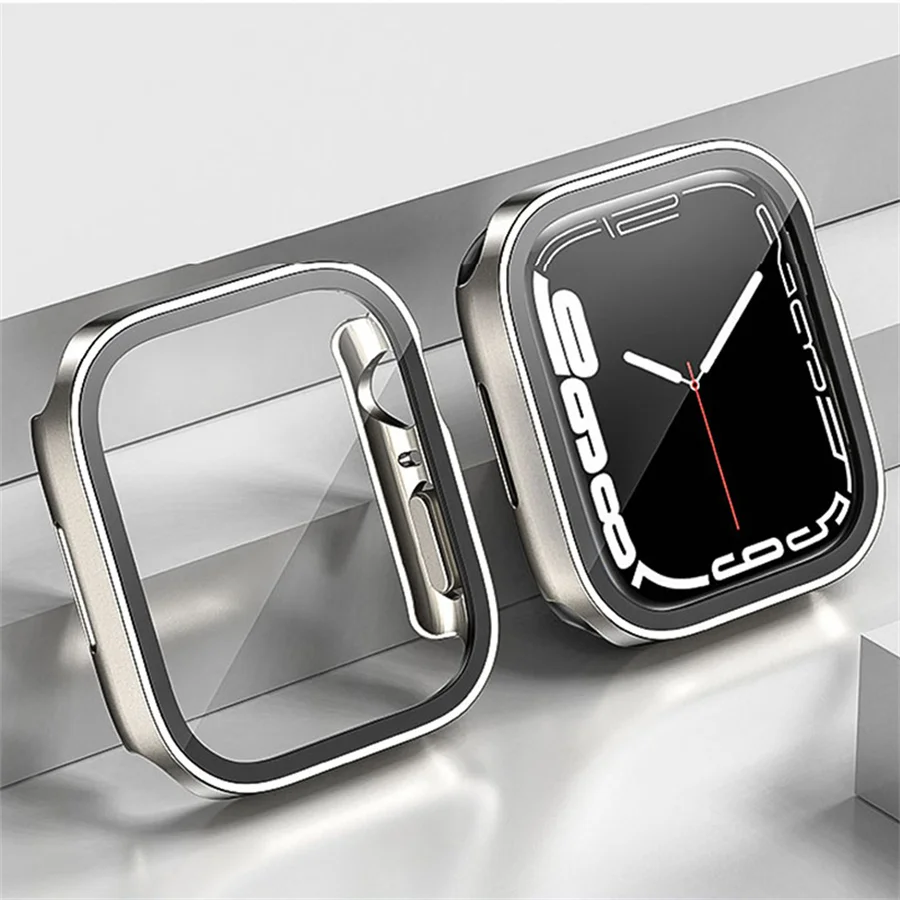 Apple Watch 케이스 시리즈 용 유리 + 커버  - Smartwatch Watches For Girls 리뷰 및 가격