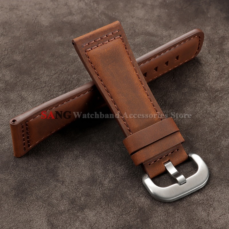28mm 빈티지 가죽 시계줄 송아지 가죽 시계 팔찌 스 - Smartwatch Vintage Watches For Women 리뷰 및 가격