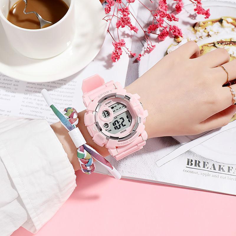 YIKAZE 어린이 시계 패션 빛나는 방수 알람 시계  - Smartwatch Digital Watches For Kid Girl 리뷰 및 가격