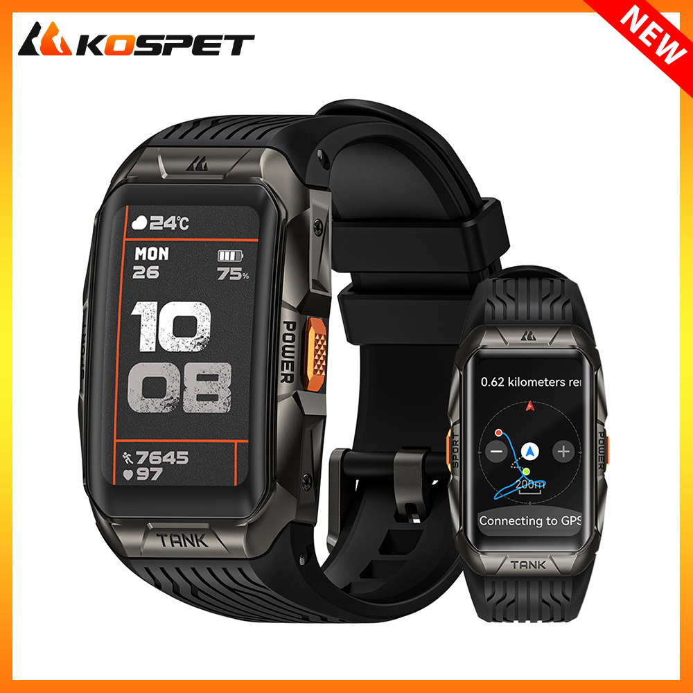 2025 KOSPET TANK X2 남성용 울트라 스마 - Altimeter Compass Watch 리뷰 및 가격