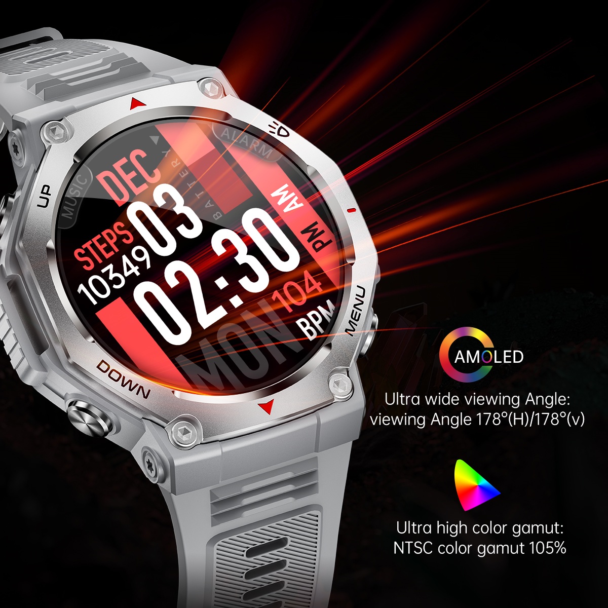 안드로이드 IOS용 신형 AMOLED 스마트워치 남성용 - Watch Vs Smartwatch 리뷰 및 가격