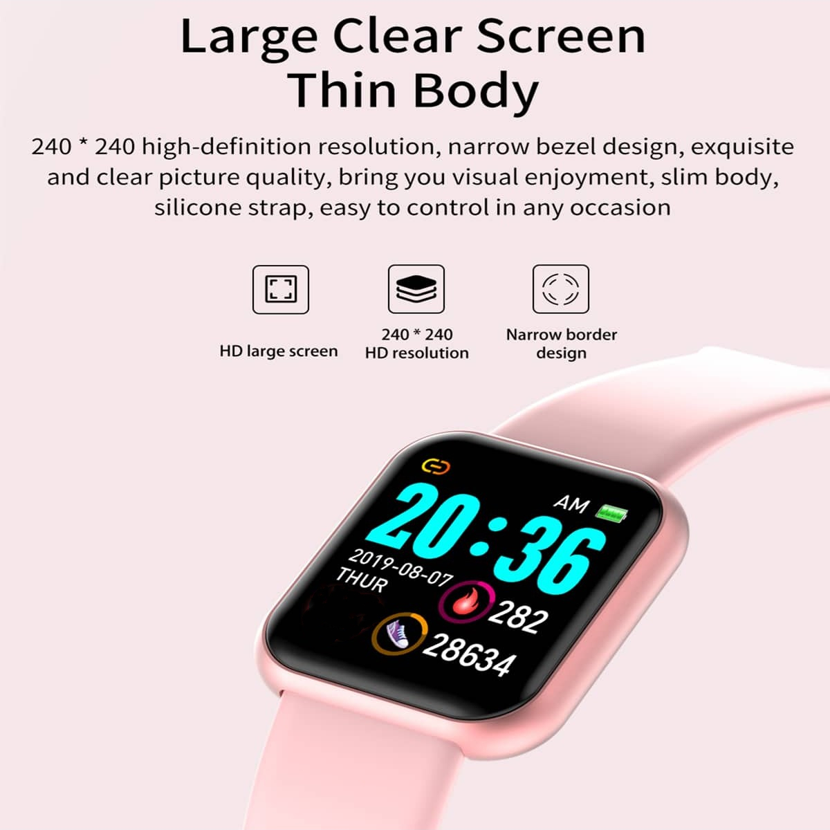 2025 디지털 스마트 LED 시계, 소년 스포츠 어린 - Smartwatch Digital Watches For Kid Girl 리뷰 및 가격