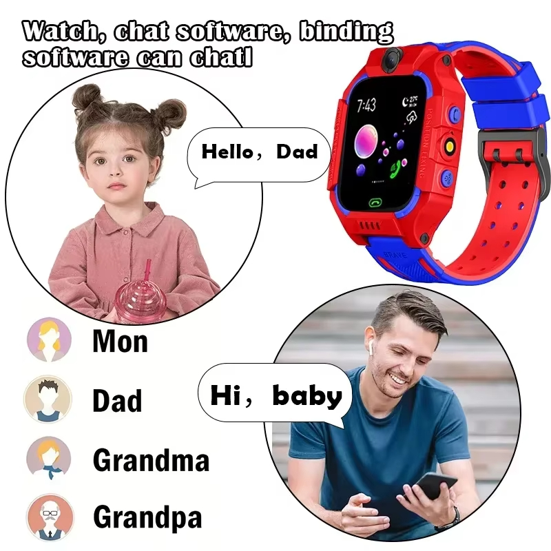 레노버 4G 5G 어린이 비디오 카메라 스마트워치 GP - Smartwatch Watches For Kids With Gps 리뷰 및 가격