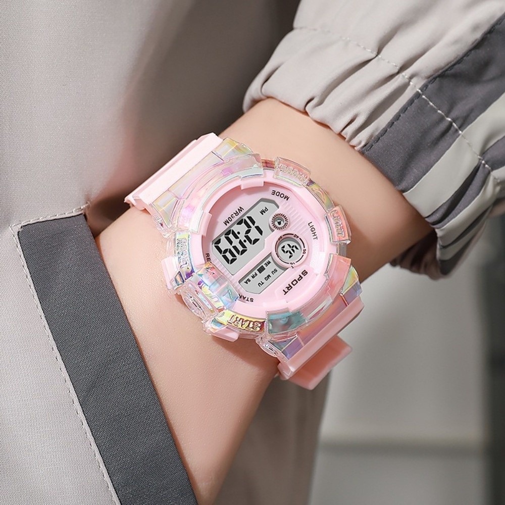 방수 기능이 있는 스포츠용 어린이 시계, 야광 다이얼, - Smartwatch Digital Watches For Kid Girl 리뷰 및 가격