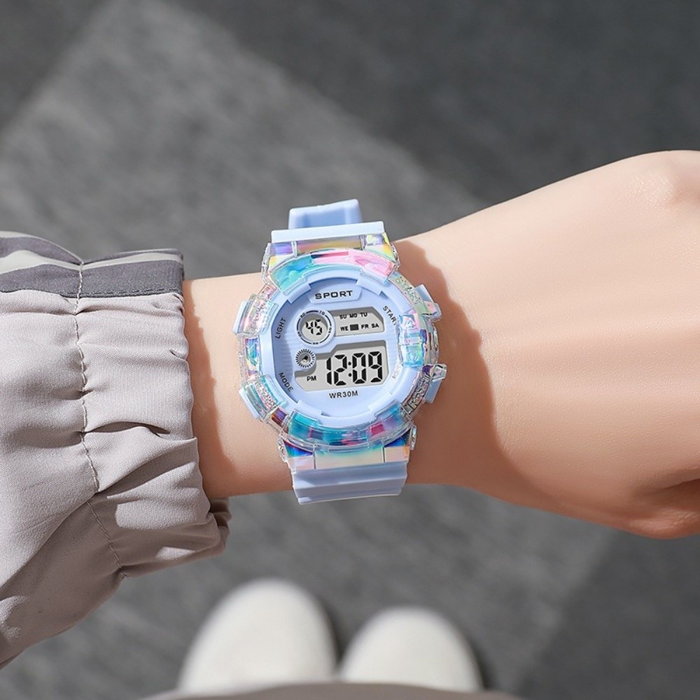 방수 기능이 있는 스포츠용 어린이 시계, 야광 다이얼, - Smartwatch Digital Watches For Kid Girl 리뷰 및 가격