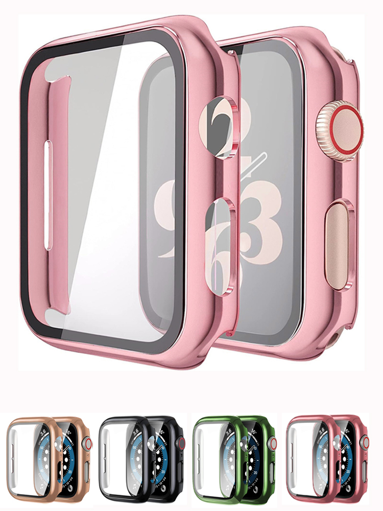 유리 + 케이스 Apple Watch 밴드 44mm 4 - Smartwatch Watches For Girls 리뷰 및 가격